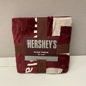 Hershey's Chocolate Soft Plush Throw Blanket 50”x 60”